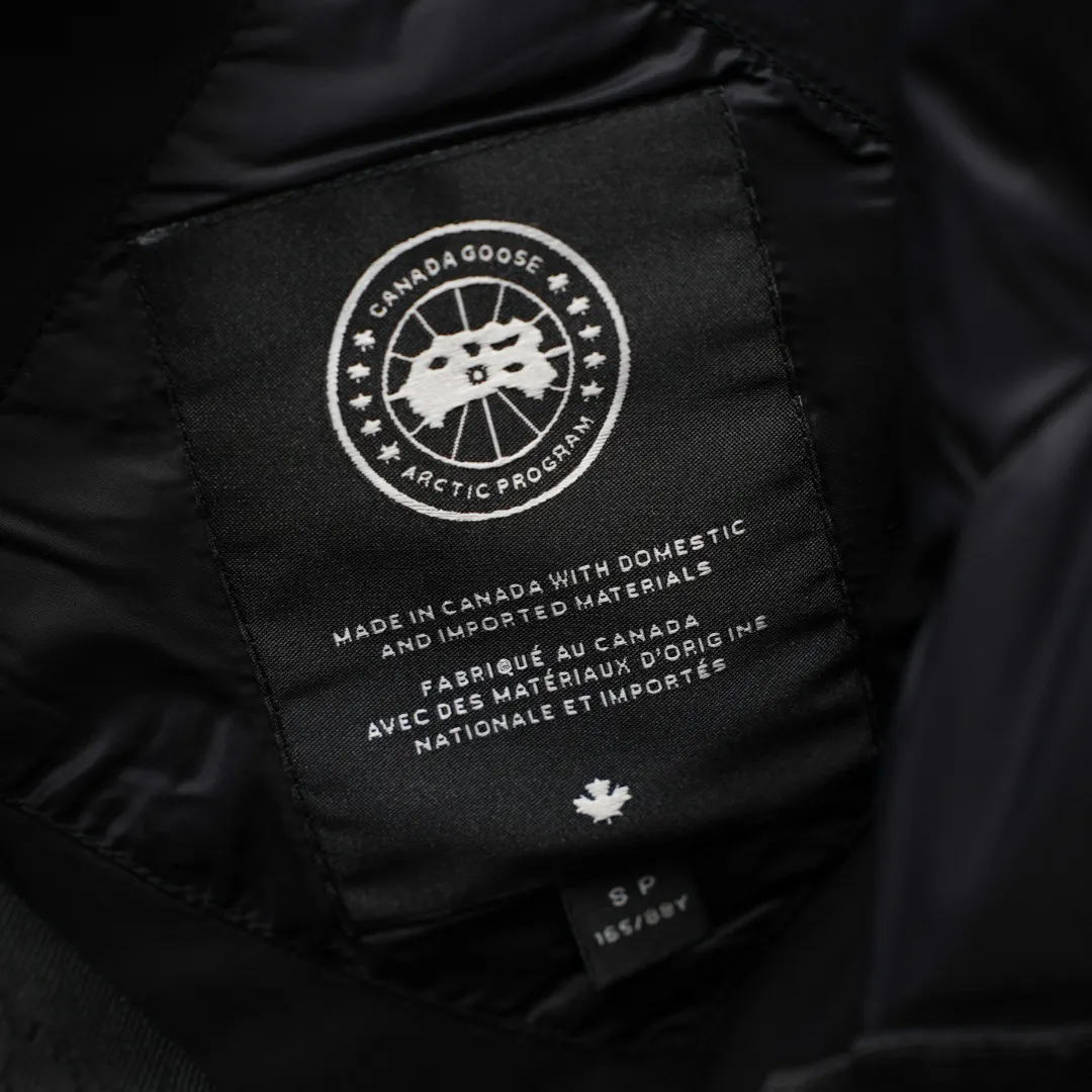 P1100 CANADA GOOSE丨Canada Goose 4829 Rhoda series hooded down jacket Color: Black Size: XS-L